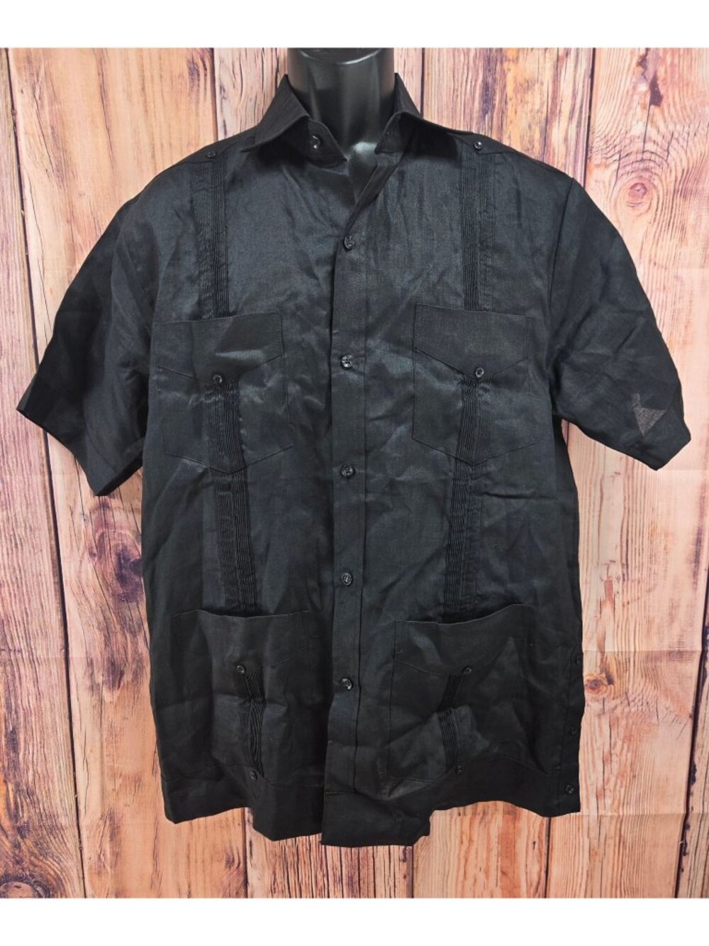 Mojito Collection Titos Vodka Guayabera Shirt Size Large NWT
